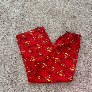Superman Red & Gold Boys PJ Bottoms

Size S (6/7)